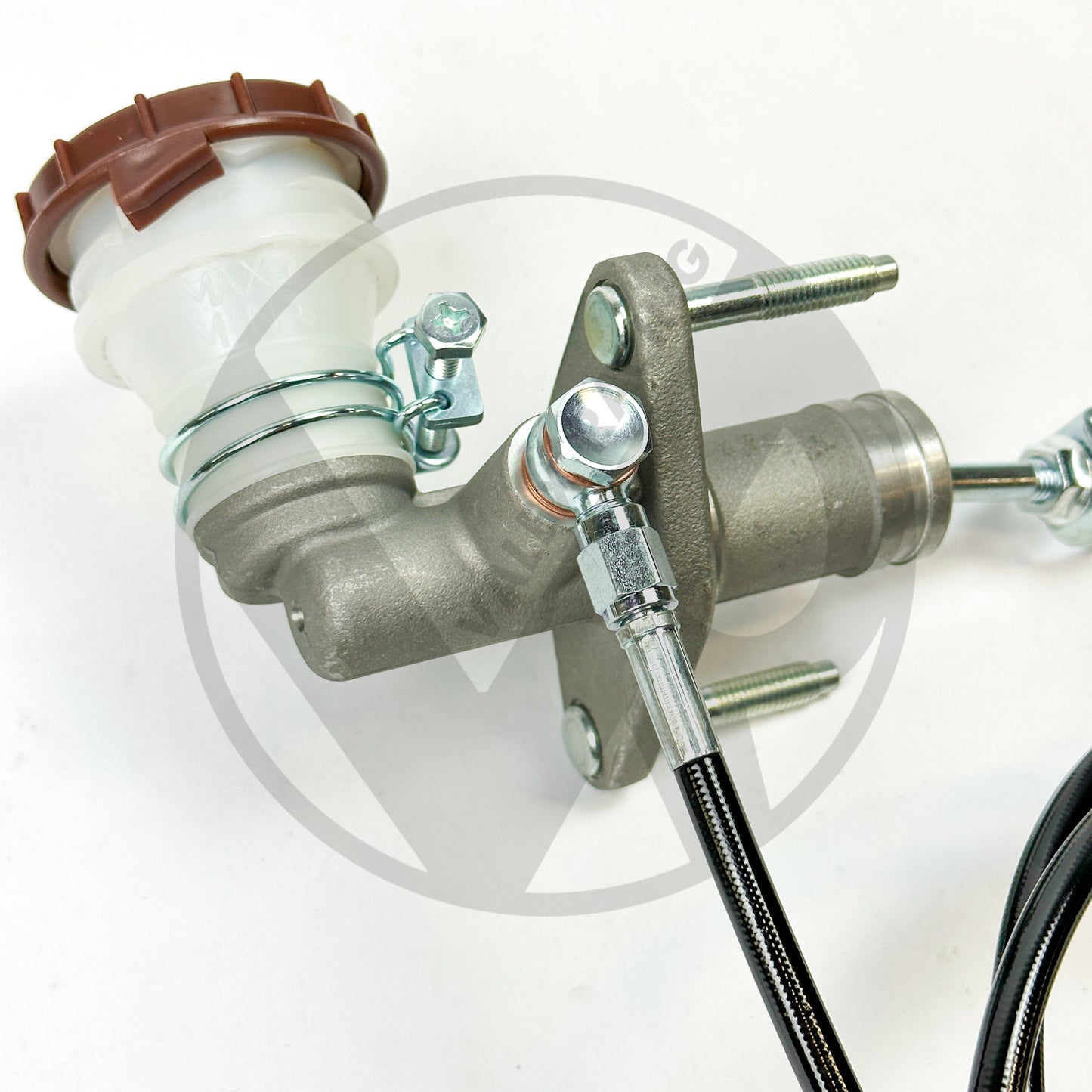 S2000 (S2K) Style Clutch Master Cylinder (CMC) & Exedy Slave Cylinder Kit with Stainless Steel Clutch Line for K Swap