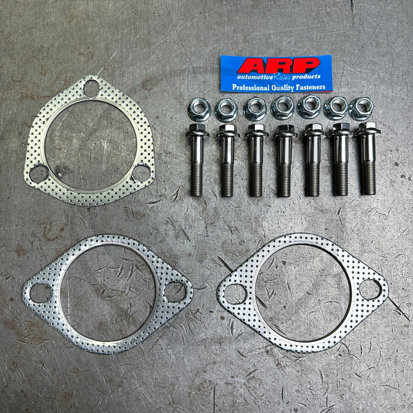 ARP Stainless Exhaust Gasket Hardware Kit (2.75 inch) For Honda Civic Acura Integra