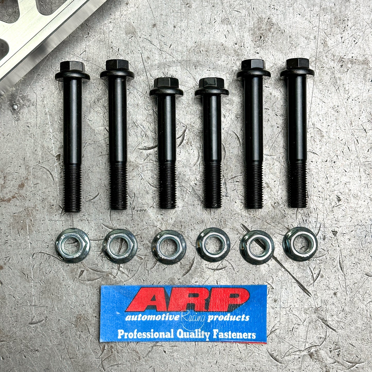 ARP Rear Lower Control Arm Bolt Kit for 1996-2000 Honda Civic EK (Black)