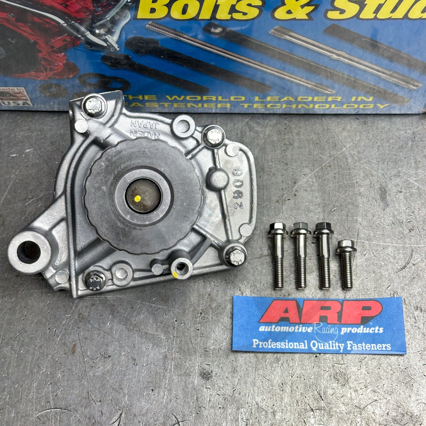 ARP Stainless Steel Water Pump Bolt Replacement For 92-00 Honda Civic D Series