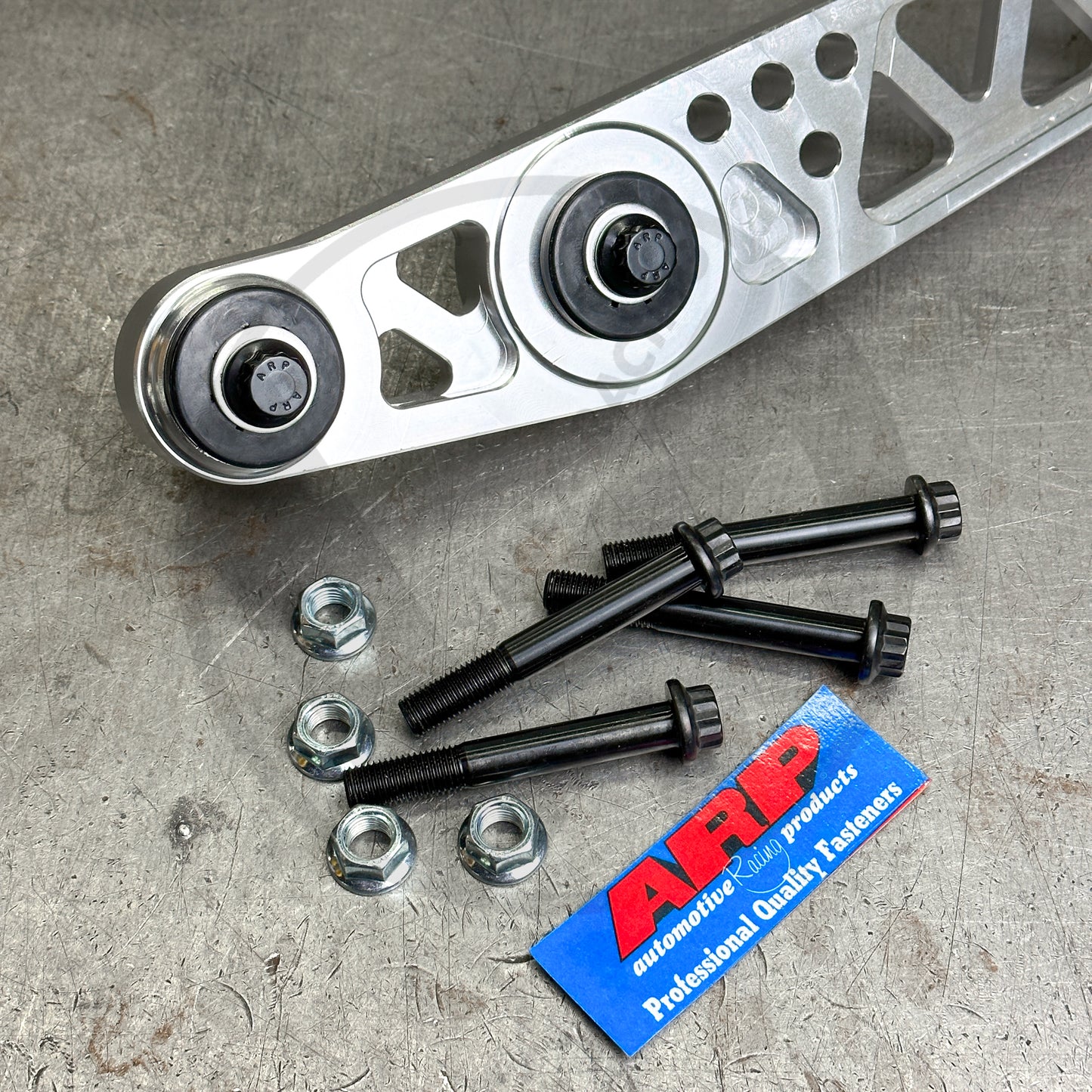 ARP Rear Lower Control Arm Bolt Kit for 1996-2000 Honda Civic EK (Black)