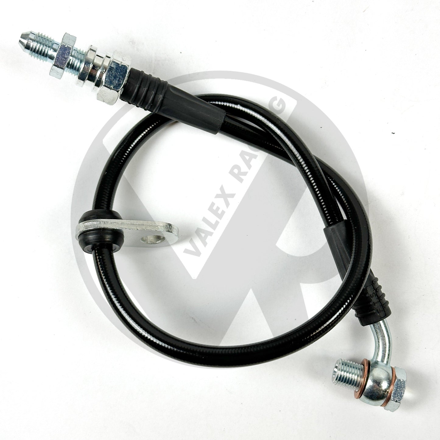 Complete BLACK Stainless Rear Brake Line Replacement Kit 88-91 CRX / EF Civic