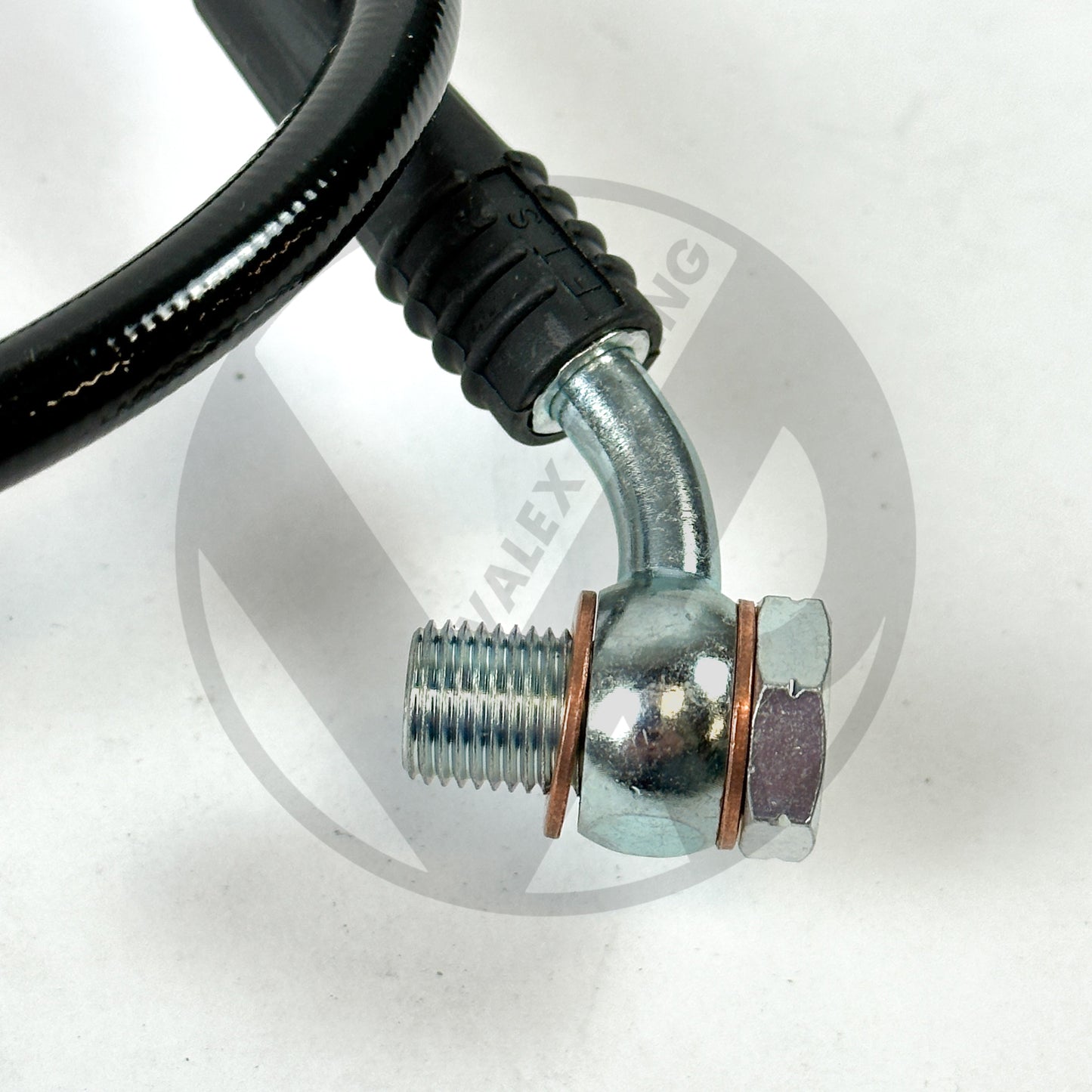Complete BLACK Stainless Rear Brake Line Replacement Kit 88-91 CRX / EF Civic