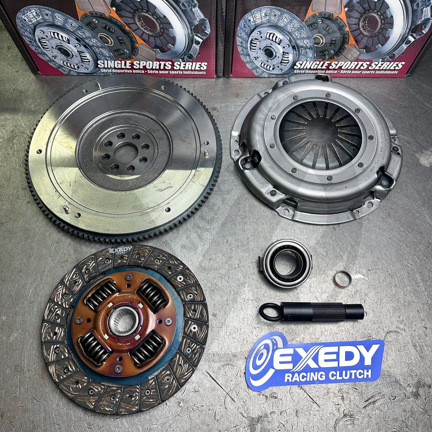 Exedy OEM Clutch Kit OEM Flywheel for 12-15 Honda Civic Si 9th Gen K24 Z7 HCK1015