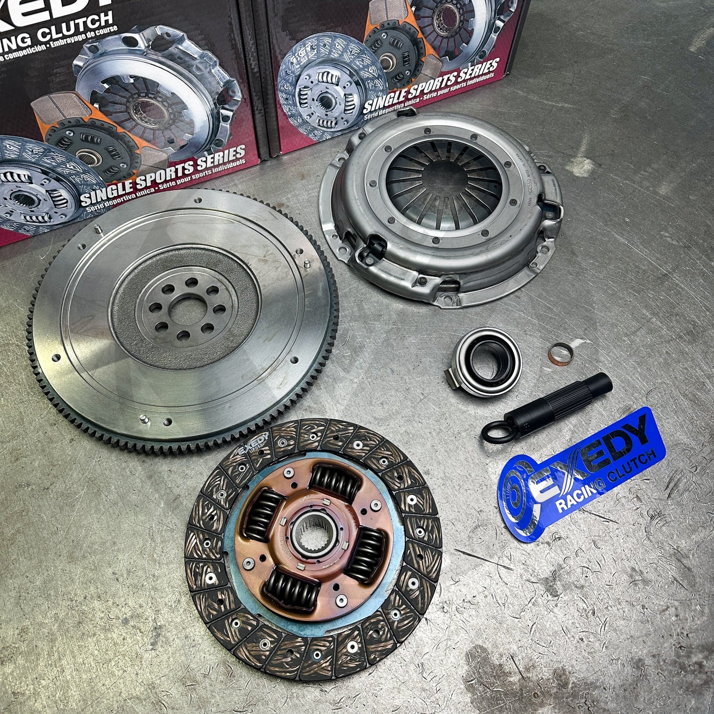 Exedy OEM Clutch Kit OEM Flywheel for 12-15 Honda Civic Si 9th Gen K24 Z7 HCK1015