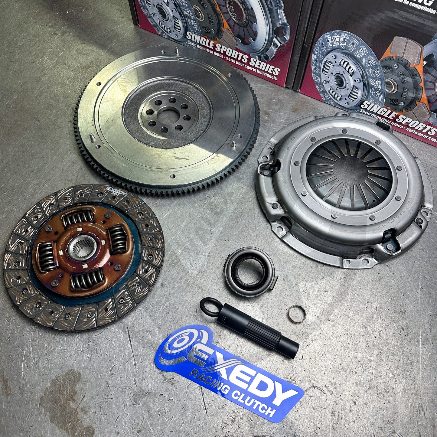 Exedy OEM Clutch Kit OEM Flywheel for 12-15 Honda Civic Si 9th Gen K24 Z7 HCK1015