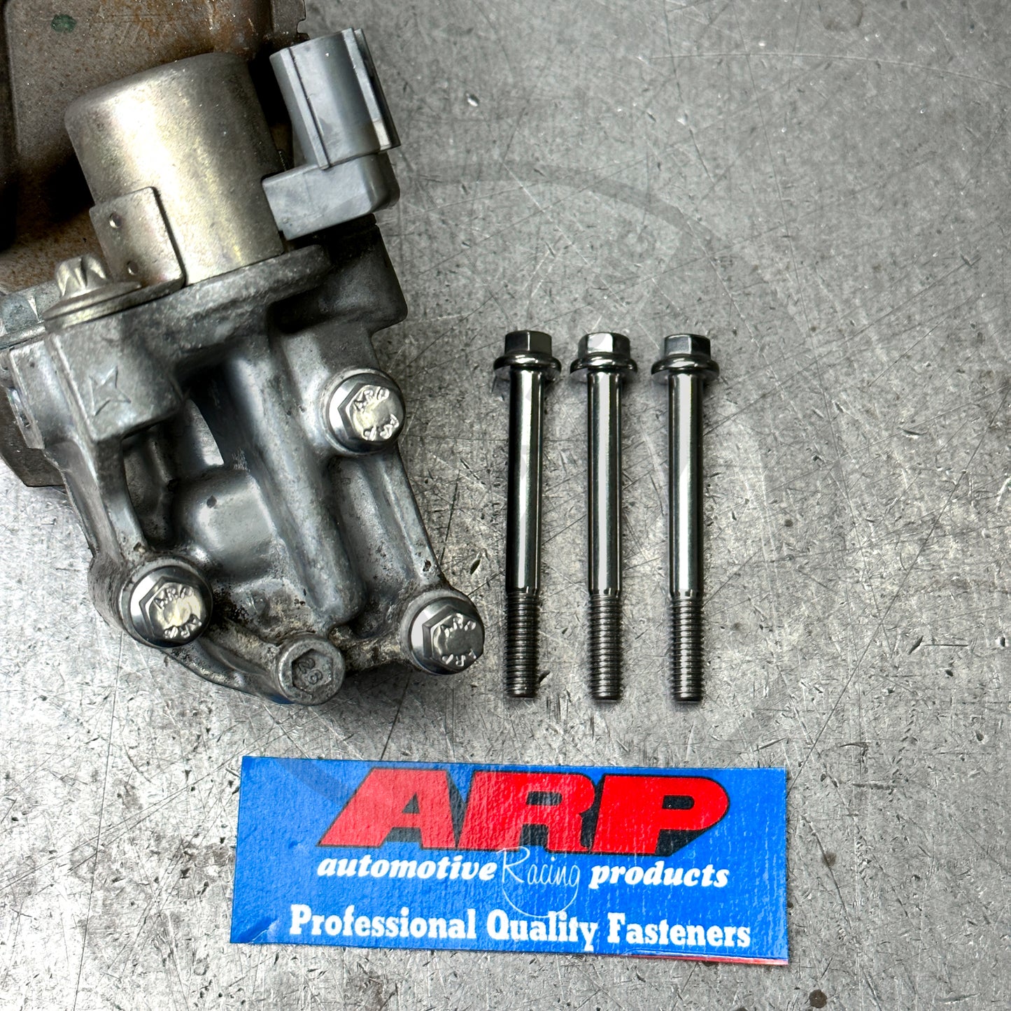 ARP Stainless Steel VTEC Solenoid Hardware Bolt Replacement for Honda Civic Acura K20 / K24 Engines