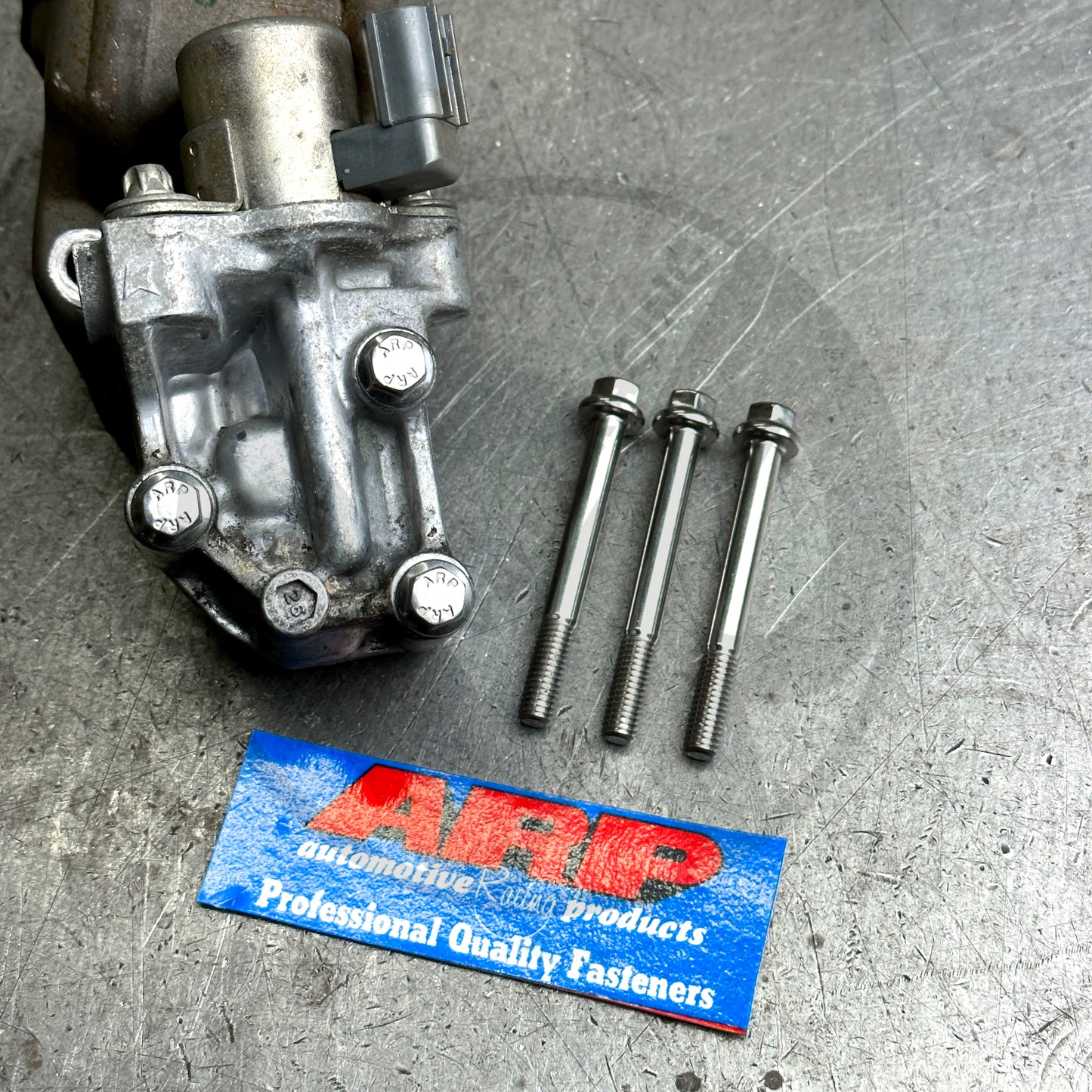 ARP Stainless Steel VTEC Solenoid Hardware Bolt Replacement for Honda Civic Acura K20 / K24 Engines