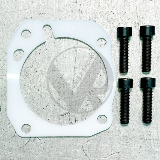 Skunk 2 Alpha Style Thermal Throttle Body Gasket & Hardware Kit Honda Acura B/D Series 74mm