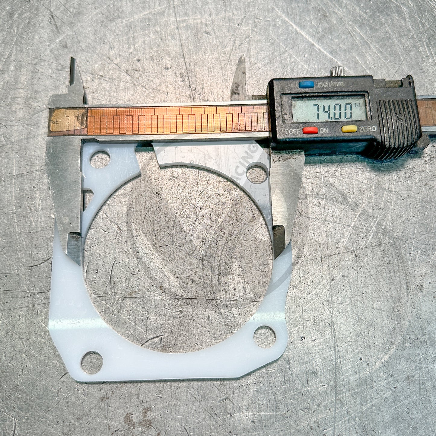 Skunk 2 Alpha Style Thermal Throttle Body Gasket & Hardware Kit Honda Acura B/D Series 74mm