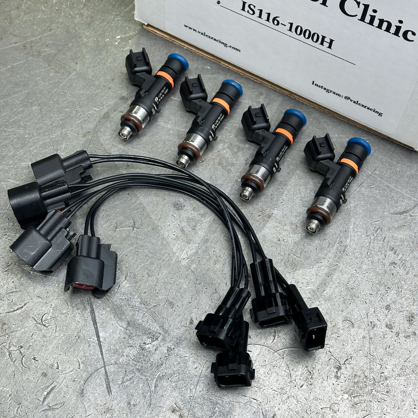 Fuel Injector Clinic 1000cc Fuel Injectors for Honda Acura K20 K24 F22c S2000