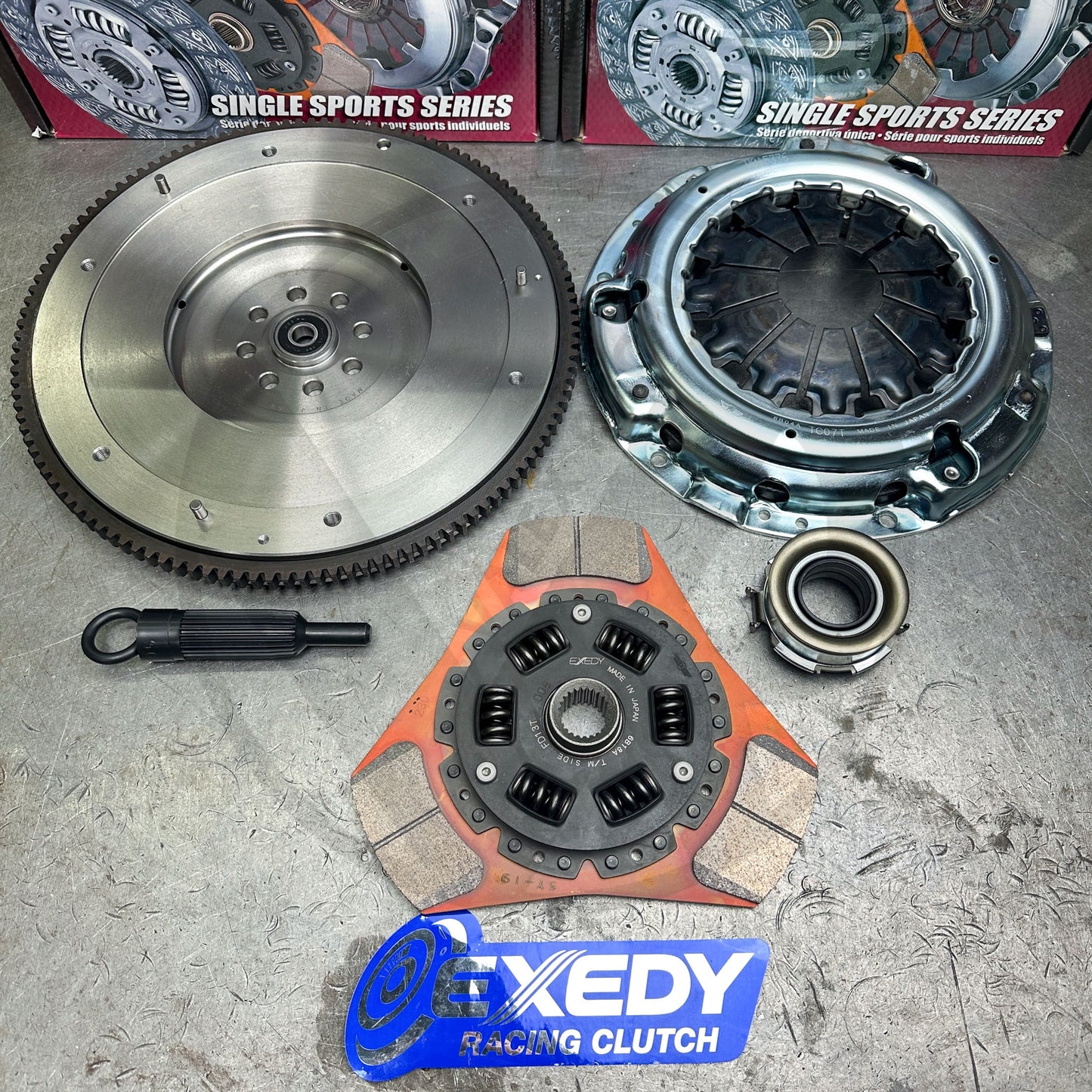 Exedy Stage 2 Clutch & OEM Flywheel for 2013-2025 Subaru BRZ Toyota 86 Scion FRS