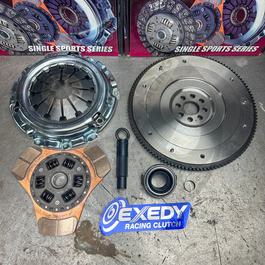 EXEDY STAGE 2 CLUTCH KIT & OEM FLYWHEEL Honda K Series K20 K24