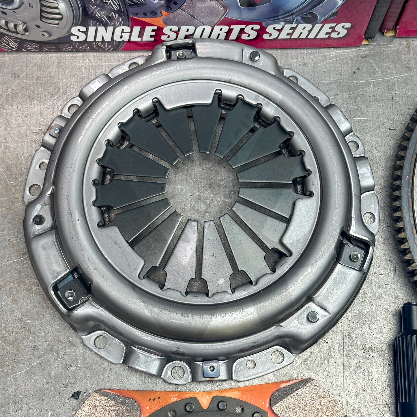 EXEDY STAGE 2 CLUTCH DISC OEM PRESSURE PLATE OEM FLYWHEEL for Honda B Series
