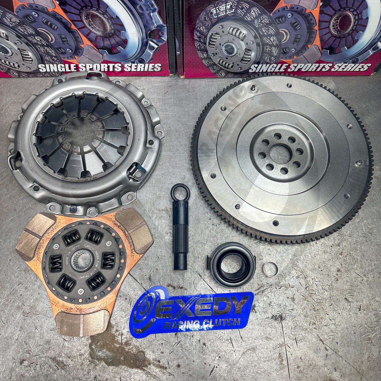EXEDY STAGE 2 CLUTCH DISC OEM PRESSURE PLATE OEM FLYWHEEL Honda K Series K20 K24
