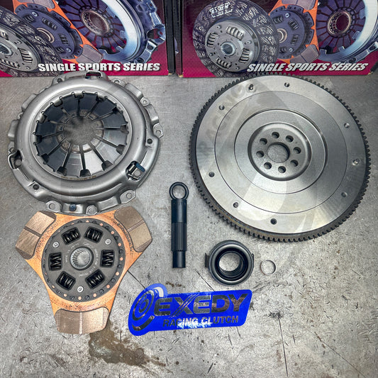 EXEDY STAGE 2 CLUTCH DISC OEM PRESSURE PLATE OEM FLYWHEEL Honda K Series K20 K24