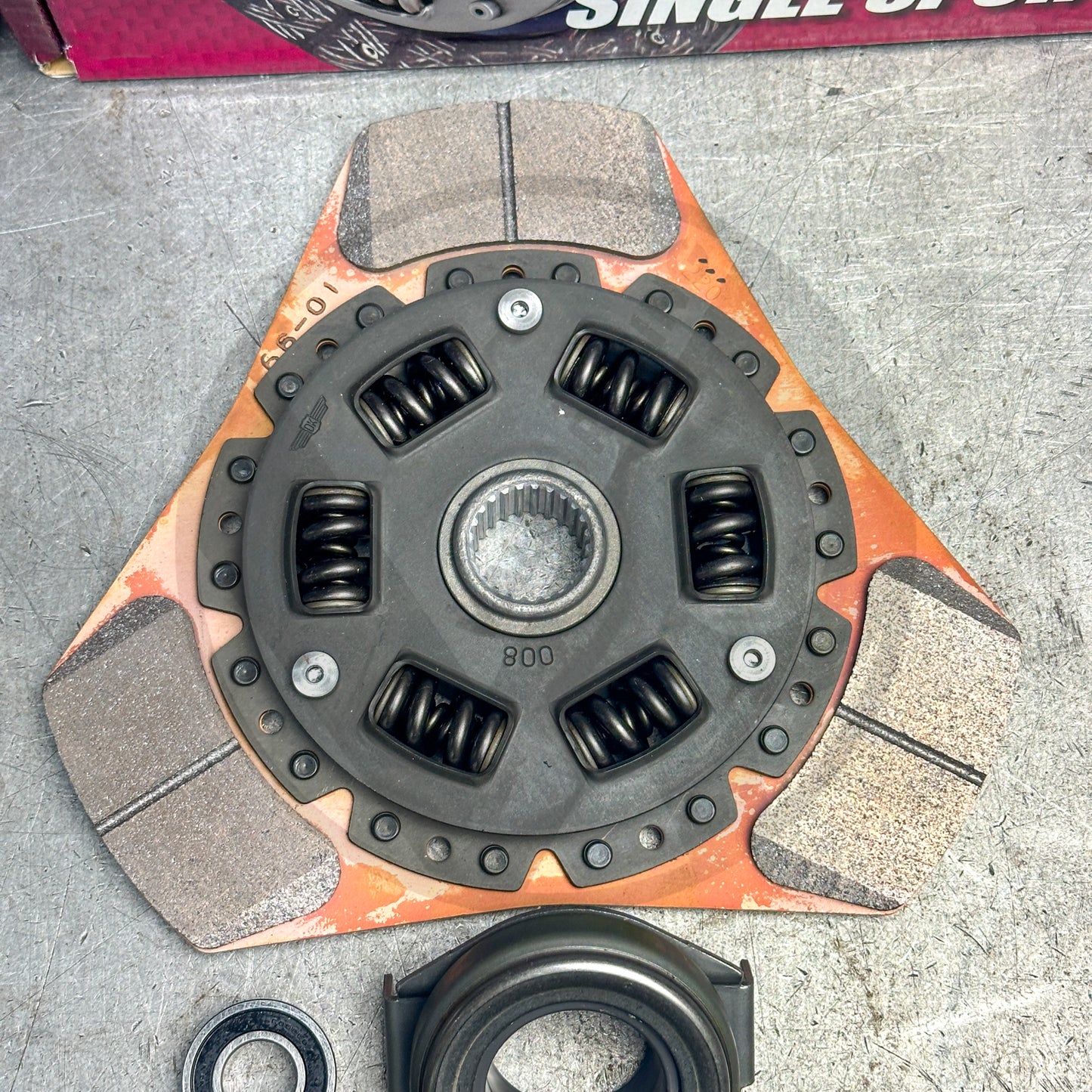 EXEDY STAGE 2 CLUTCH DISC & OEM PRESSURE PLATE for Honda Civic Integra B Series