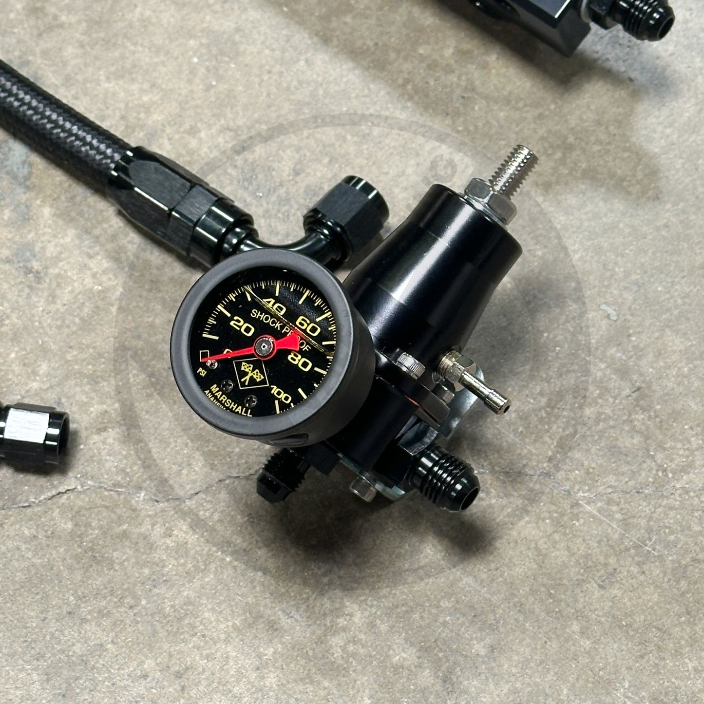 AEM Budget Fuel Rail Swap Kit for Honda Civic Integra B Series EG EK DC2 (Black)