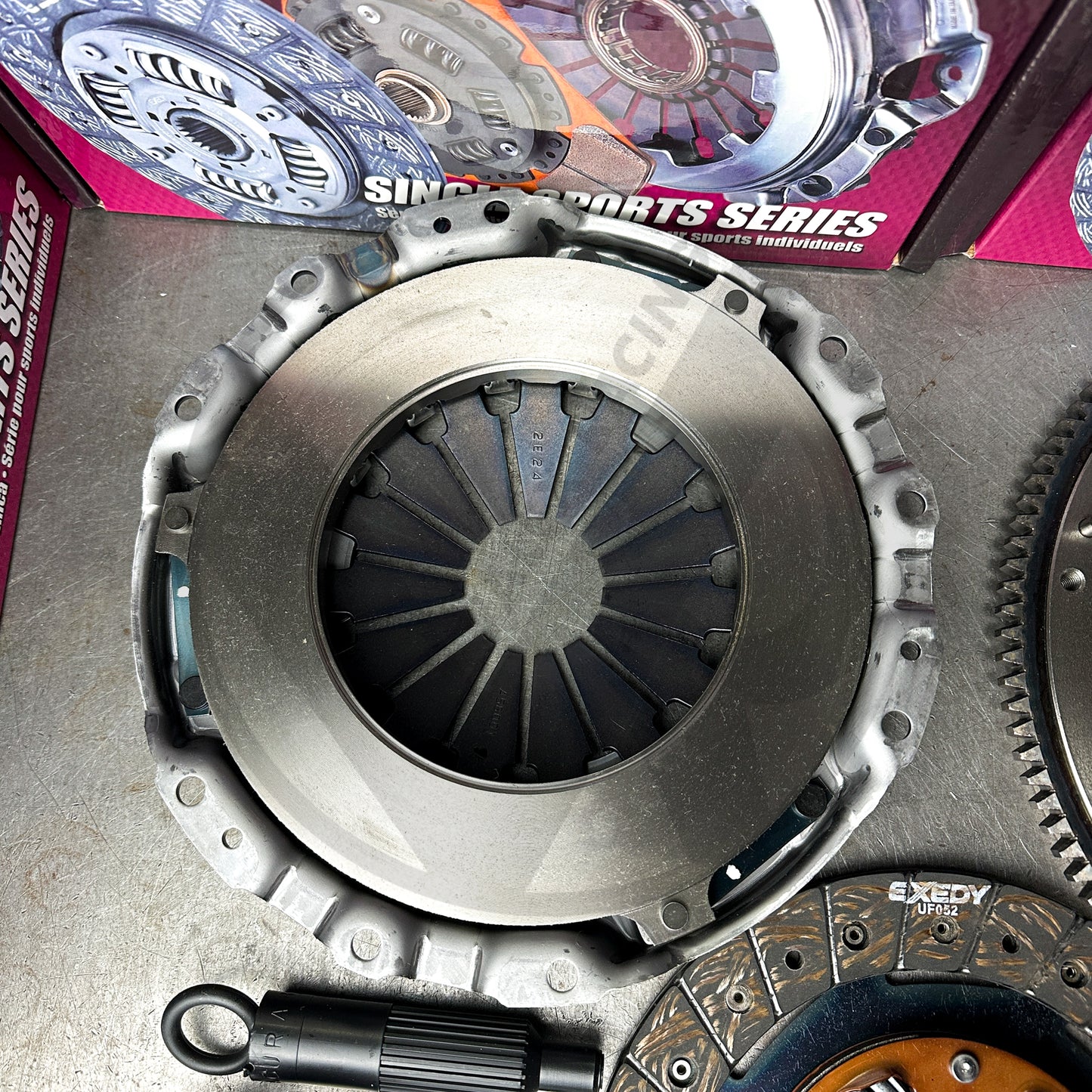 Exedy Stage 1 Disc w OEM Pressure Plate & Flywheel for Honda Civic B Series