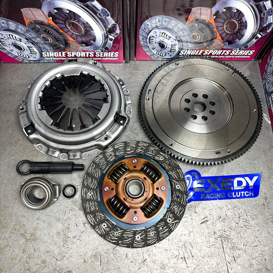 Exedy Stage 1 Disc w OEM Pressure Plate & Flywheel for Honda Civic B Series