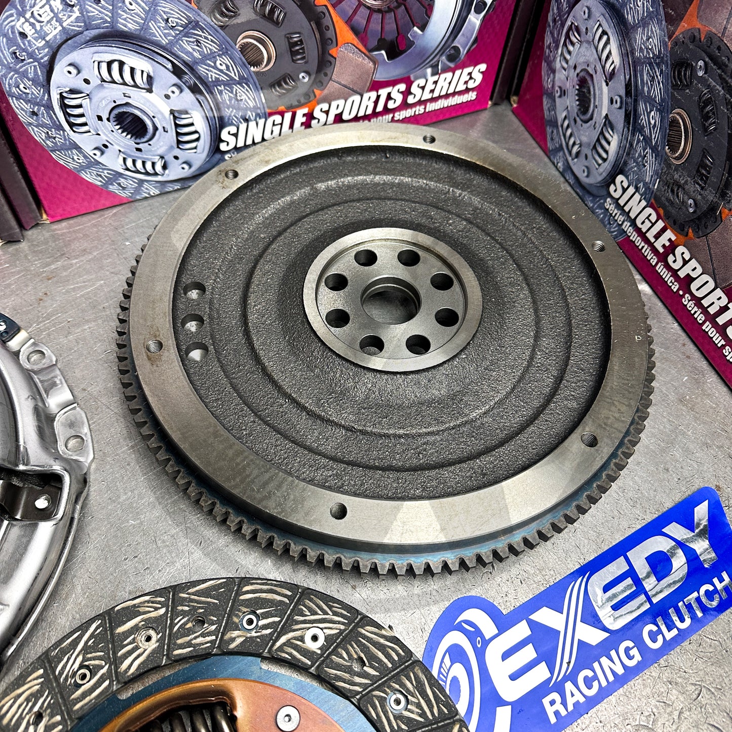 Exedy Stage 1 Disc w OEM Pressure Plate & Flywheel for Honda Civic B Series