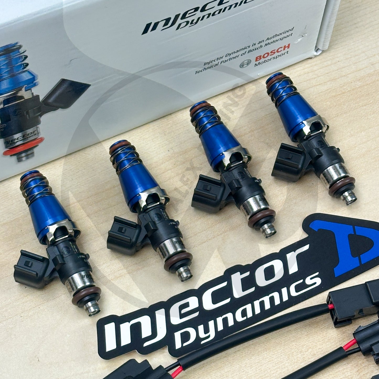 Injector Dynamics ID1050X with FREE Plug and Play Clips for Honda Acura DOHC VTEC B16 B18 GSR Si