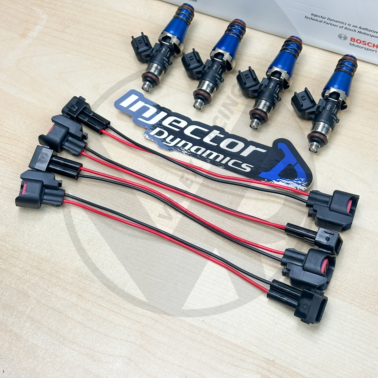Injector Dynamics ID1050X with FREE Plug and Play Clips for Honda Acura DOHC VTEC B16 B18 GSR Si