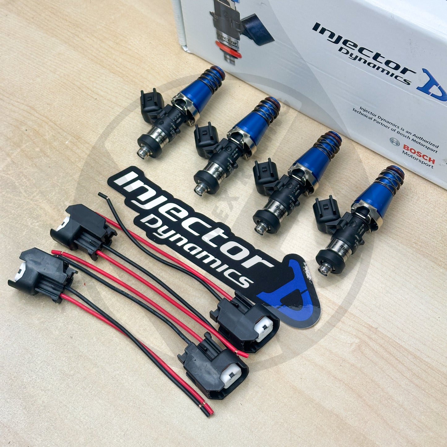 Injector Dynamics 1050x Fuel Injectors for Mitsubishi Evo 4 5 6 7 8 9 60.11.D.4
