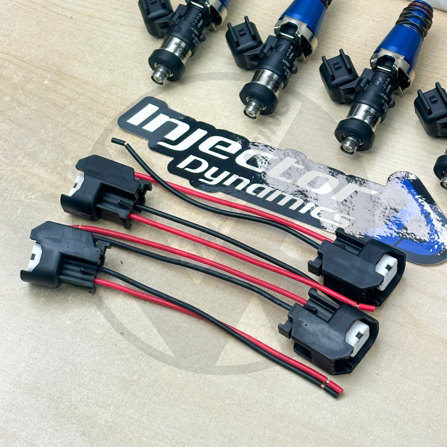 Injector Dynamics 1050x Fuel Injectors for Mitsubishi Evo 4 5 6 7 8 9 60.11.D.4