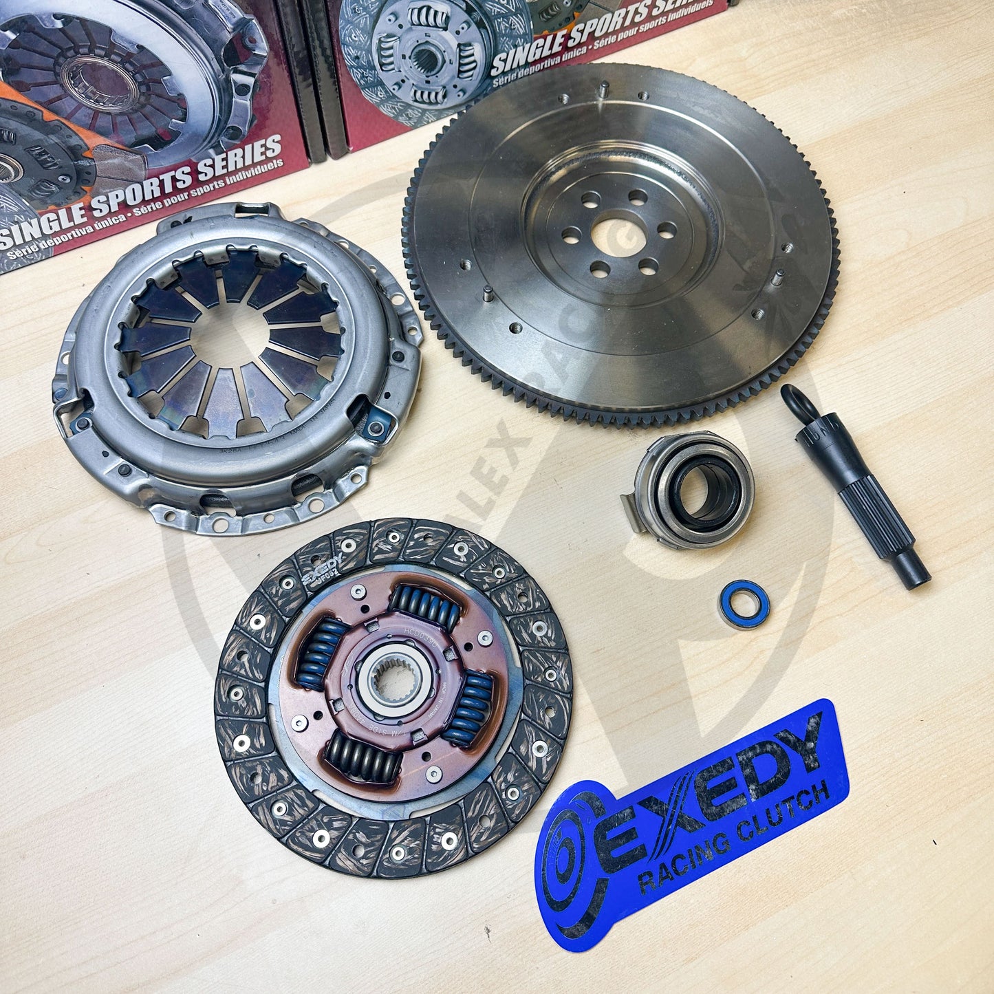 Exedy OEM Clutch Kit & Flywheel for Honda Fit 07-08 L15 1.5L 4 Cylinder HCK1006