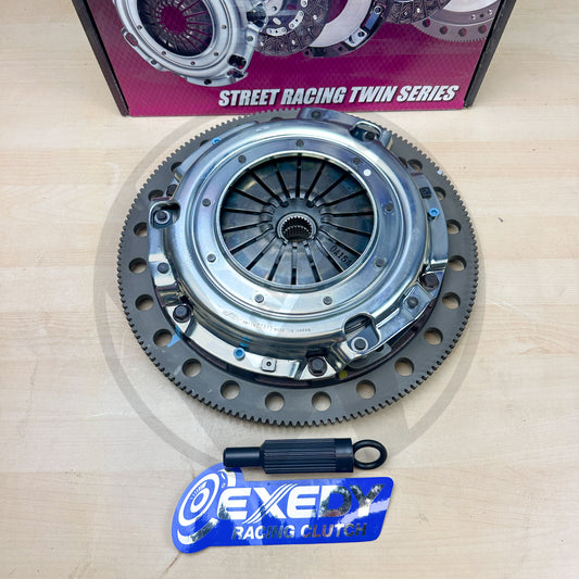 EXEDY RACING TWIN CLUTCH & FLYWHEEL 97-10 FORD MUSTANG 26 SPLINE TREMEC TRANSMISSION