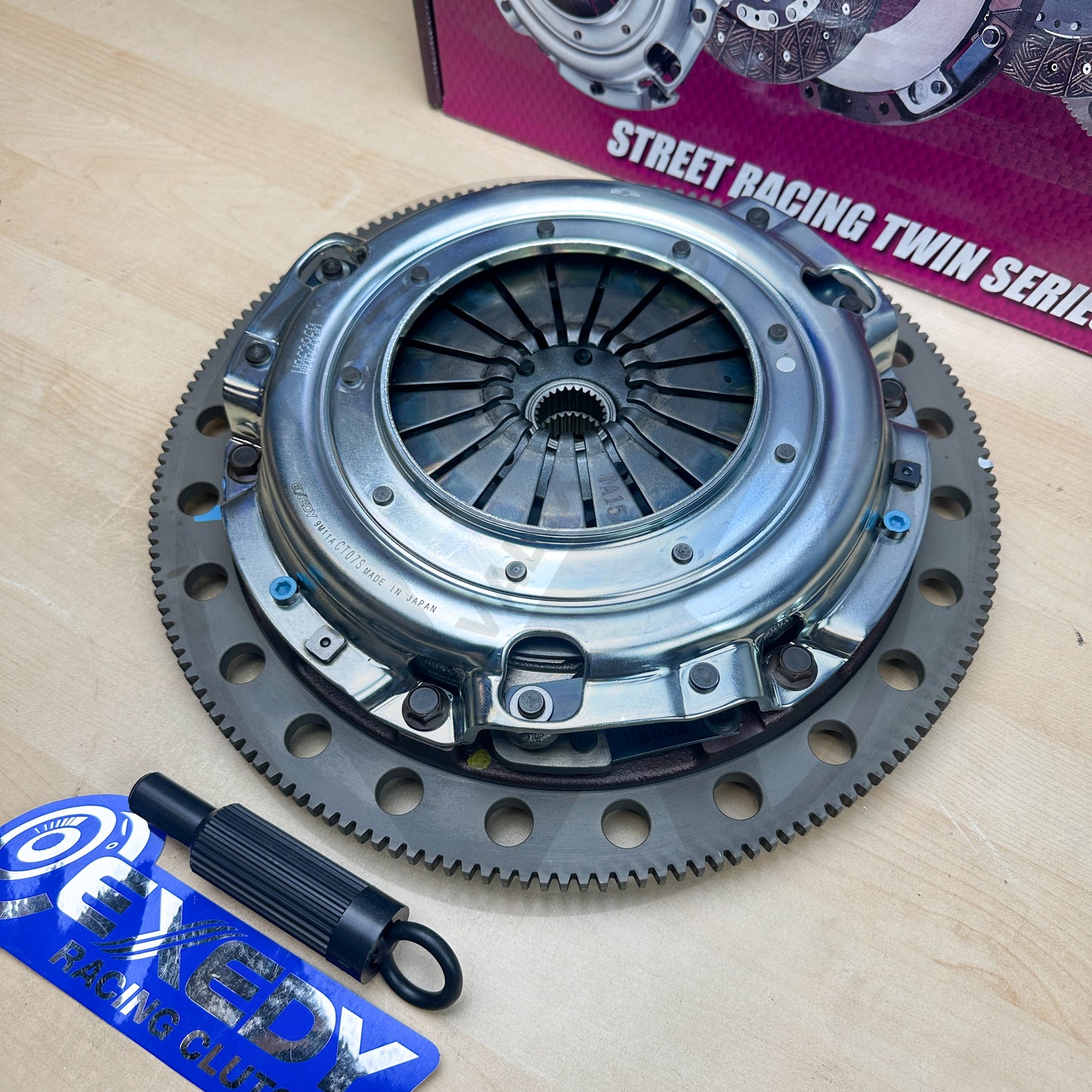 EXEDY RACING TWIN CLUTCH & FLYWHEEL 97-10 FORD MUSTANG 26 SPLINE TREMEC TRANSMISSION