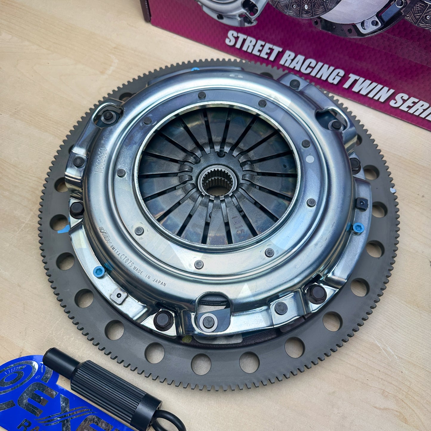 EXEDY RACING TWIN CLUTCH & FLYWHEEL 97-10 FORD MUSTANG 26 SPLINE TREMEC TRANSMISSION