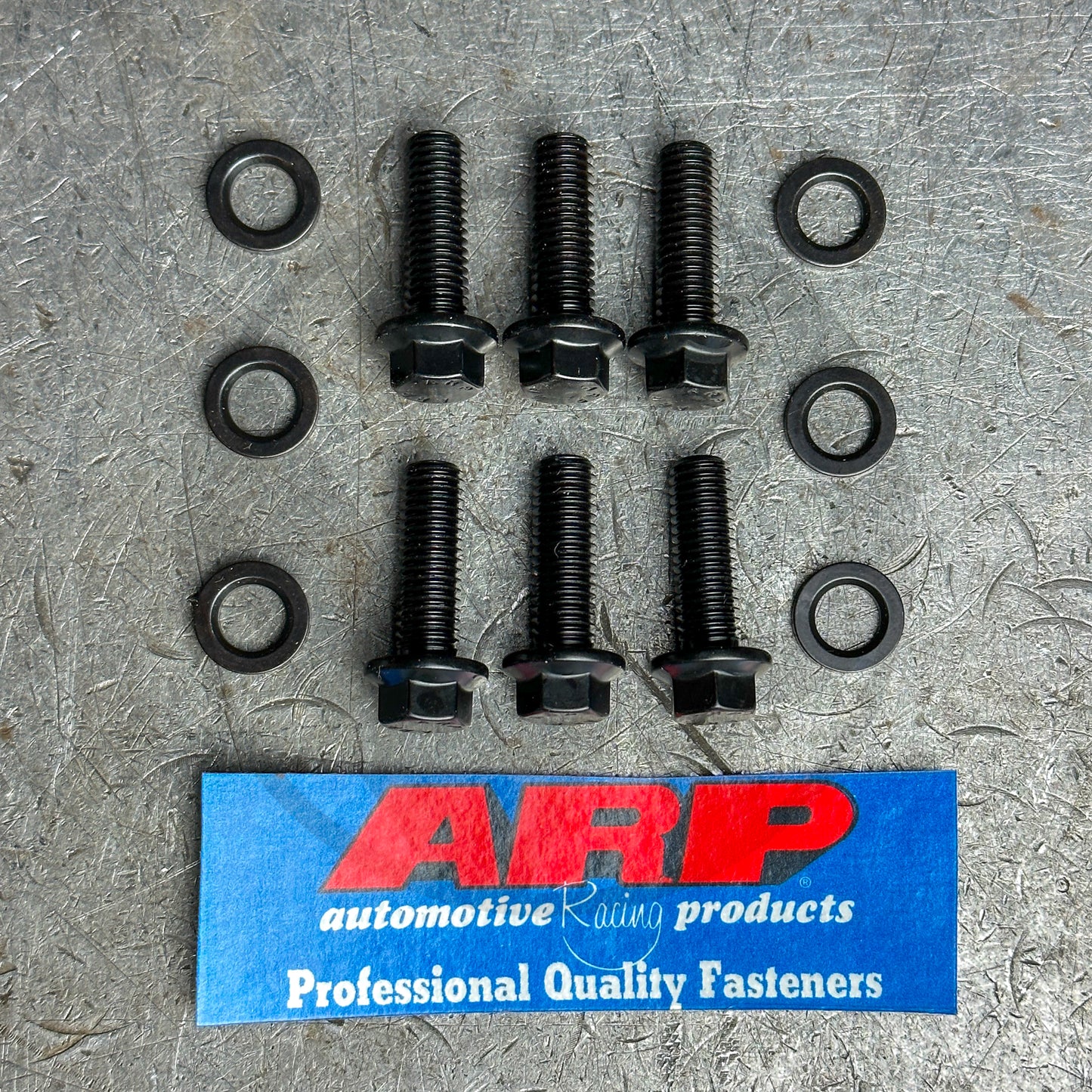 ARP Pressure Plate Bolts 6pt for Honda Acura K B D H All (6 Piece)