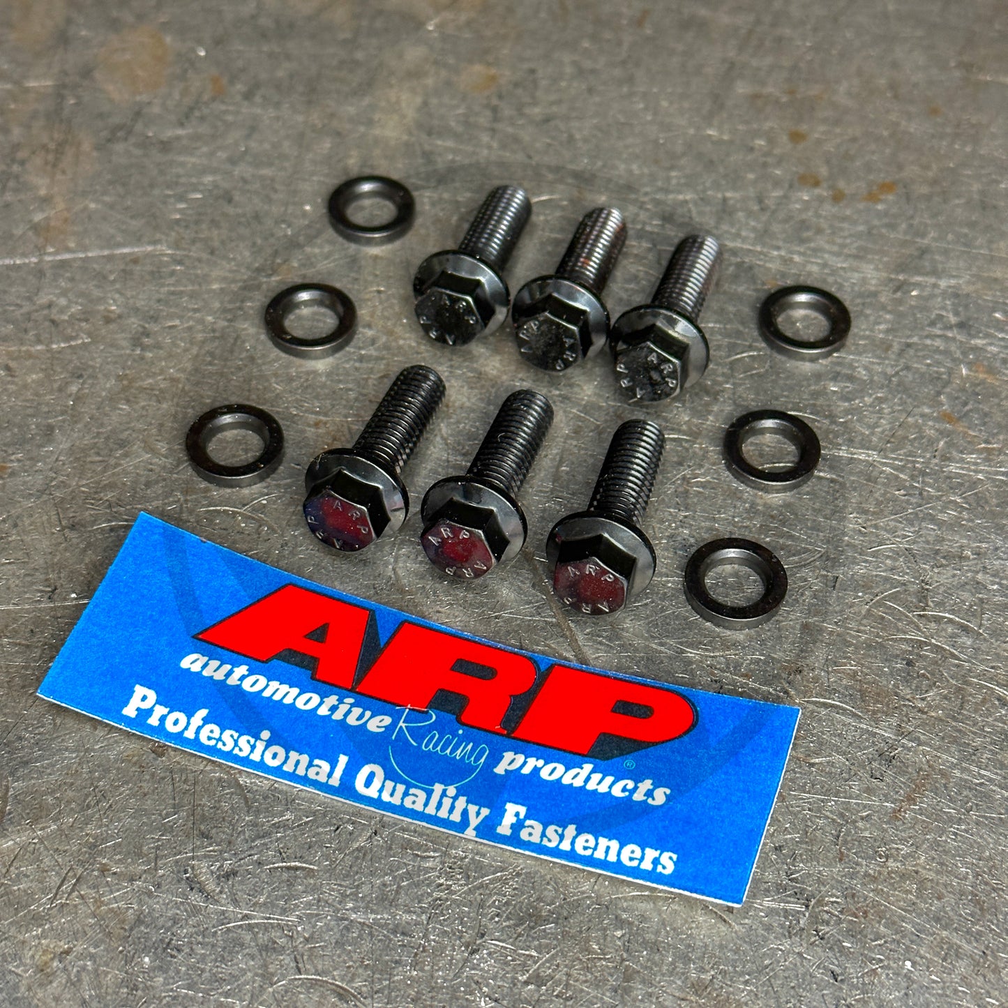 ARP Pressure Plate Bolts 6pt for Honda Acura K B D H All (6 Piece)