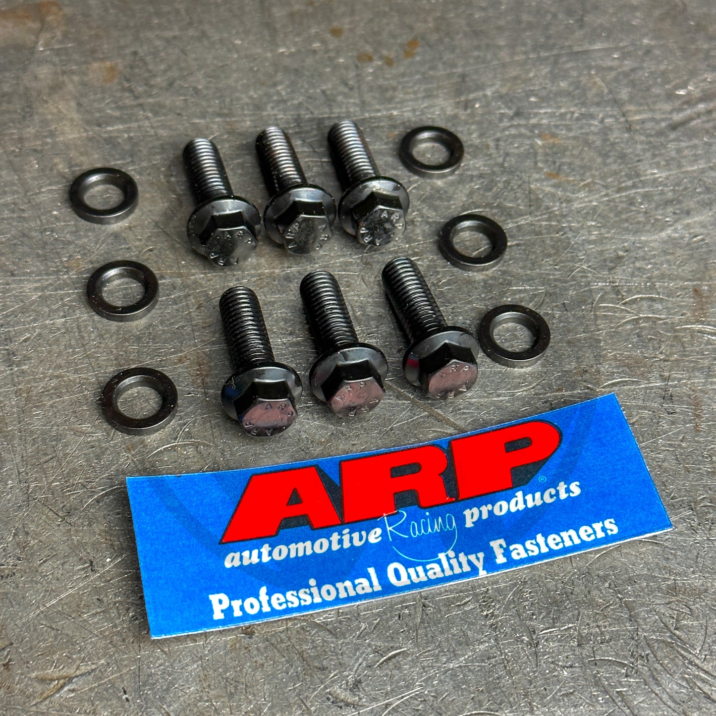 ARP Pressure Plate Bolts 6pt for Honda Acura K B D H All (6 Piece)