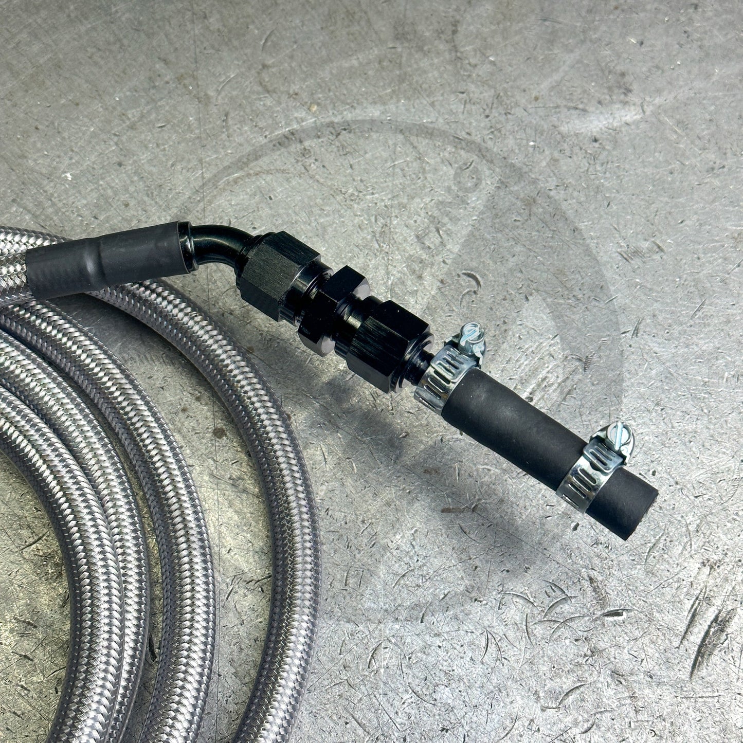 94-01 Integra E85 Compatible Stainless Steel Fuel Lines Kit - 6AN | Bolt On