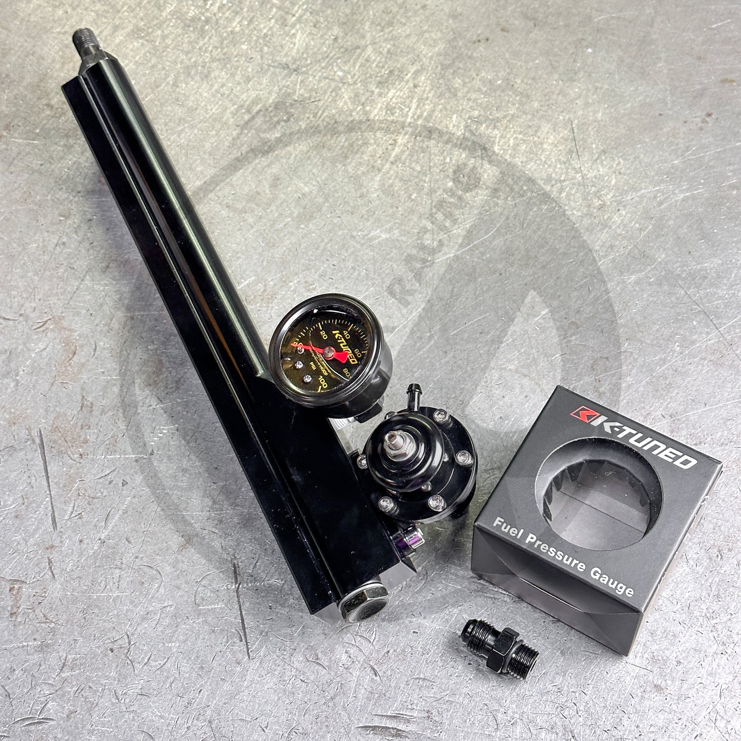 AEM Style Fuel System With K-Tuned Fuel Pressure Gauge for Honda D16Z6 D15 3 Bolt Style
