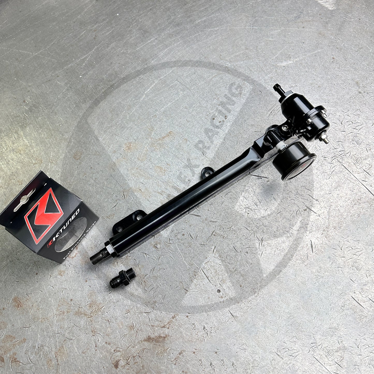 AEM Style Fuel System With K-Tuned Fuel Pressure Gauge for Honda D16Z6 D15 3 Bolt Style