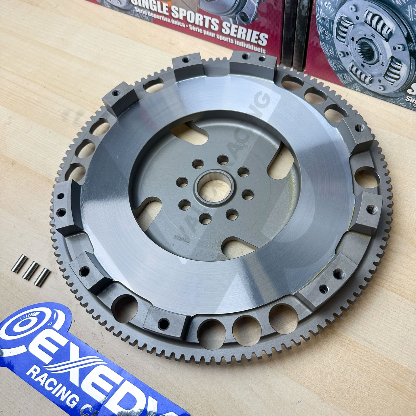 EXEDY 13.4LBS LIGHTWEIGHT Flywheel for 2004-2021 Subaru WRX STI 2.5L Turbo FF501A