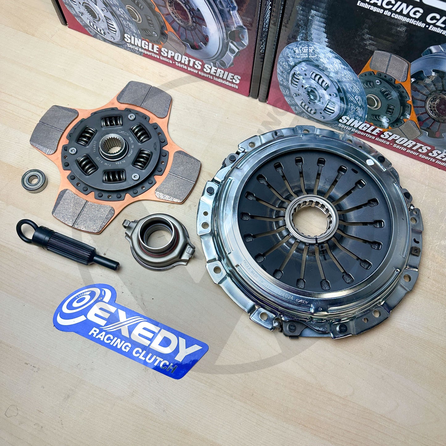 EXEDY Stage 2 Clutch Kit for 2004-2021 Subaru WRX STI 2.5L 548FT/LBS Torque | 15951P4