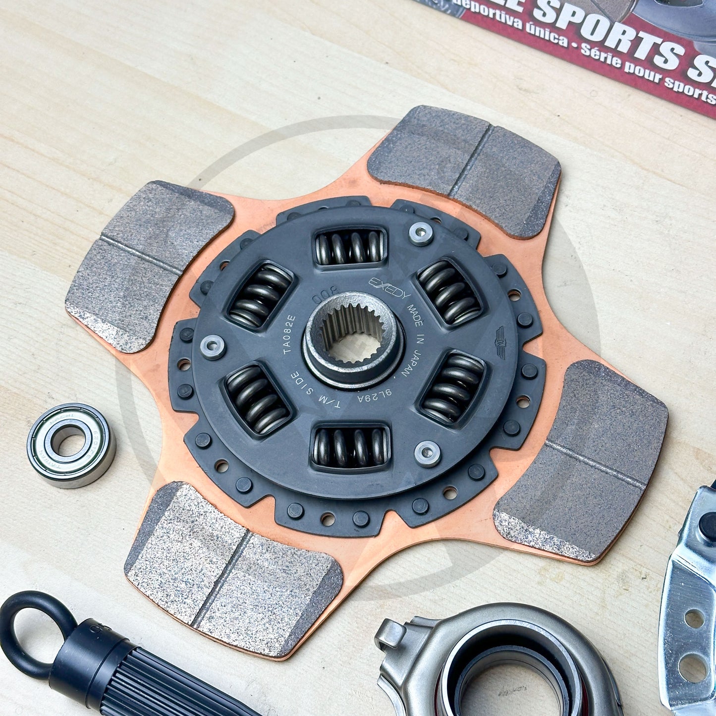 EXEDY Stage 2 Clutch Kit for 2004-2021 Subaru WRX STI 2.5L 548FT/LBS Torque | 15951P4