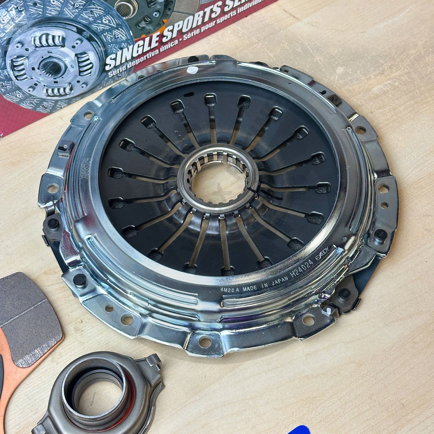 EXEDY Stage 2 Clutch Kit for 2004-2021 Subaru WRX STI 2.5L 548FT/LBS Torque | 15951P4