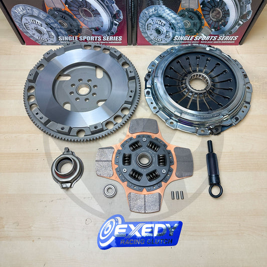 EXEDY Stage 2 Clutch & 13.4LBS Flywheel Kit for 2004-2021 Subaru WRX STI 2.5L