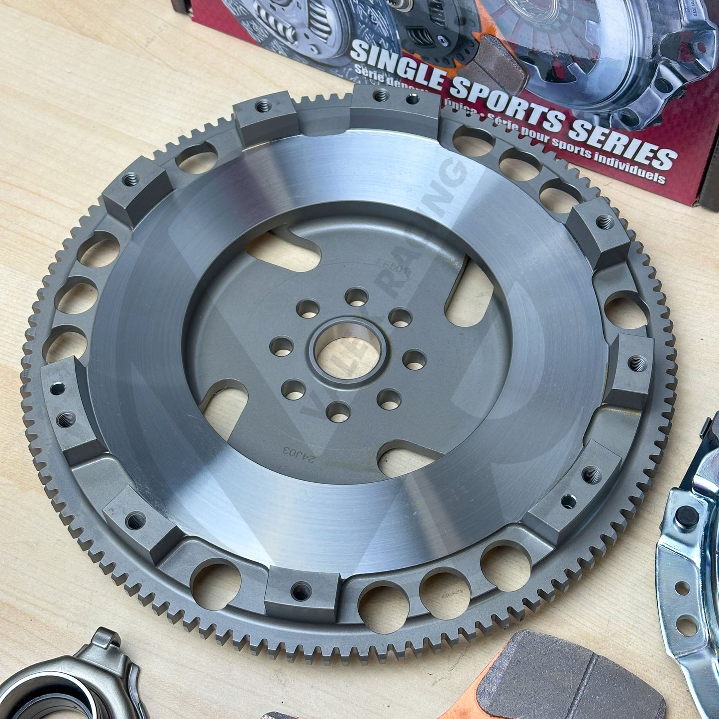 EXEDY Stage 2 Clutch & 13.4LBS Flywheel Kit for 2004-2021 Subaru WRX STI 2.5L