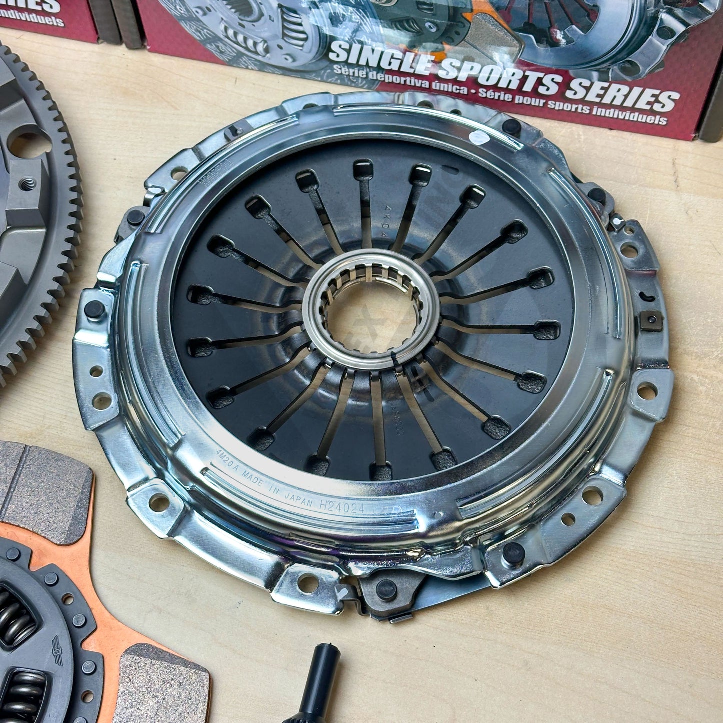 EXEDY Stage 2 Clutch & 13.4LBS Flywheel Kit for 2004-2021 Subaru WRX STI 2.5L