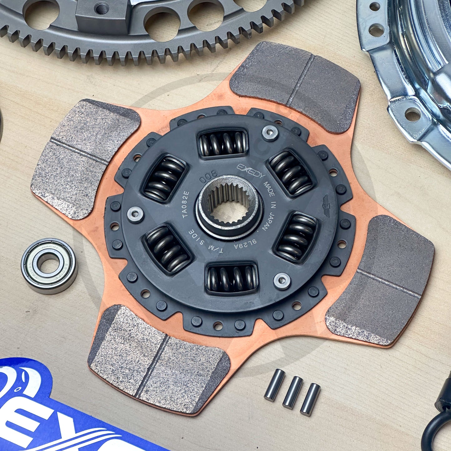 EXEDY Stage 2 Clutch & 13.4LBS Flywheel Kit for 2004-2021 Subaru WRX STI 2.5L