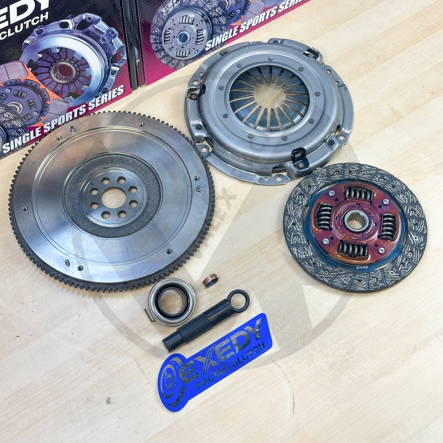 Exedy Stage 1 Clutch Disc OEM Pressure Plate OEM FW for 12-15 Honda Civic Si 9th Gen K24 Z7