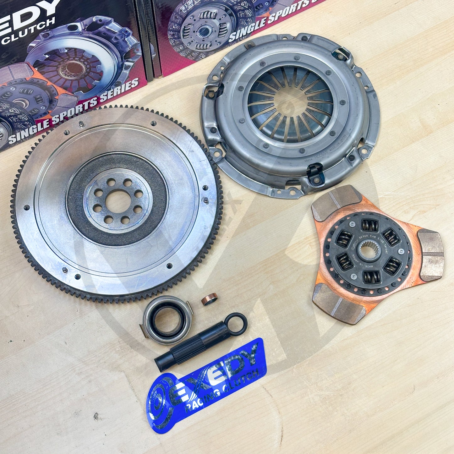 Exedy Stage 2 Clutch Disc OEM Pressure Plate OEM FW for 12-15 Honda Civic Si 9th Gen K24 Z7