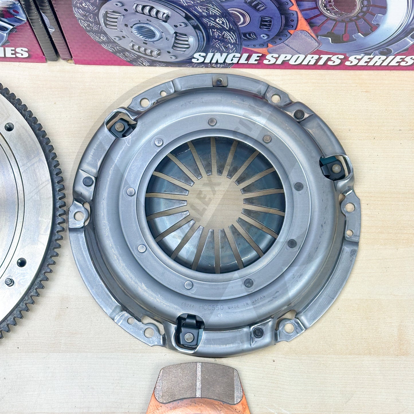 Exedy Stage 2 Clutch Disc OEM Pressure Plate OEM FW for 12-15 Honda Civic Si 9th Gen K24 Z7